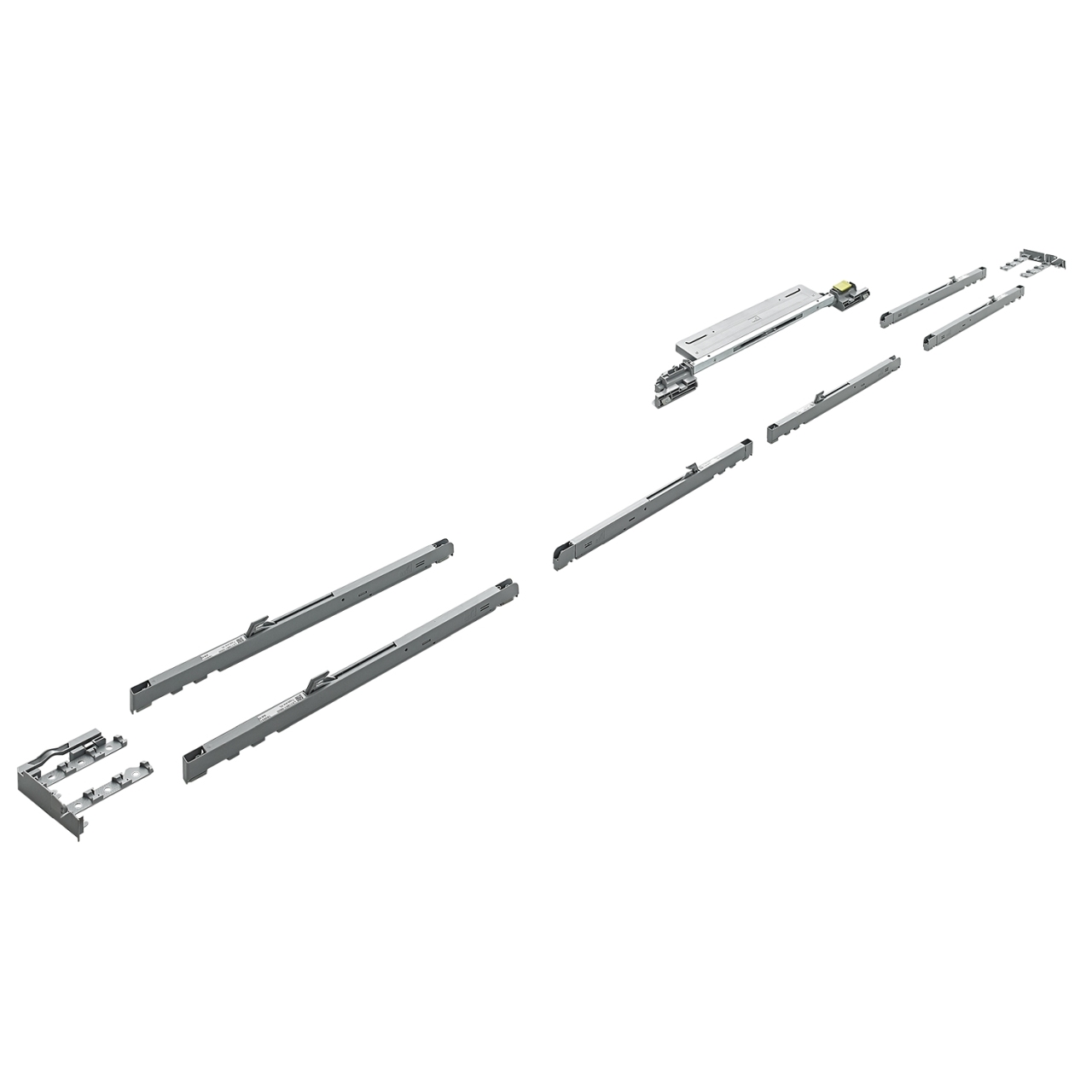 HETTICH TopLine XL, Set Dämpfung Silent System, 100 kg, 3-türig, 9276646