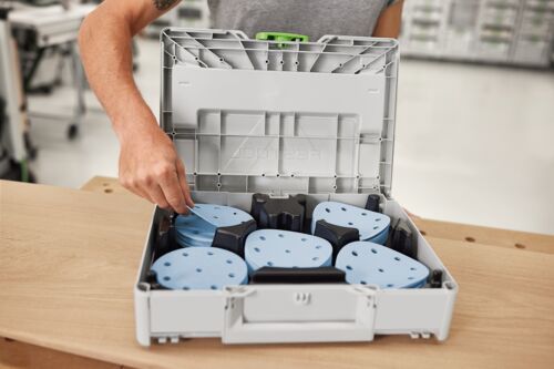 FESTOOL Schleifmittel-Systainer³ Granat D125 GR SYS 578193