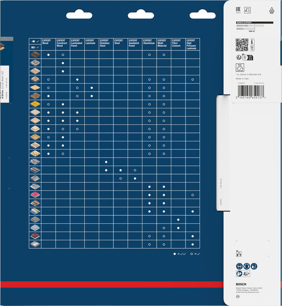 BOSCH Kreissägeblatt Expert for Wood, 305 x 30 x 2,4 mm, 72