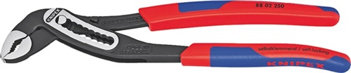 KNIPEX Wasserpumpenzange Alligator® L.180mm Spann-W.36mm pol.Mehrkomp.-Hüllen KNIPEX