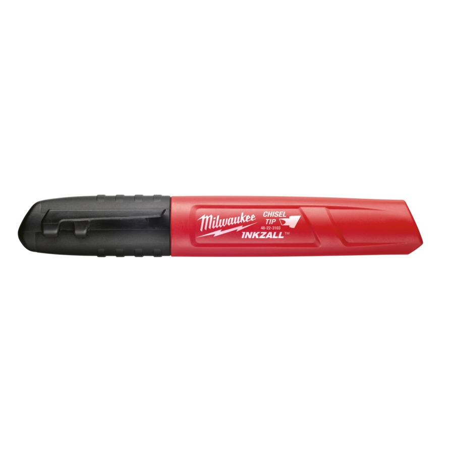 MILWAUKEE schwarz INKZALL Permanentmarker Keilspitze