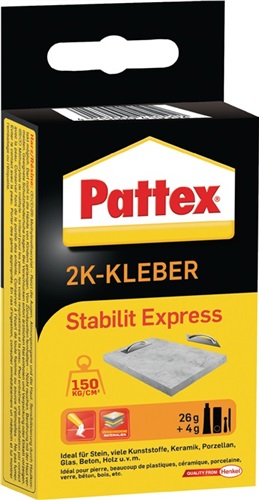 2K-Methacrylklebstoff Stabilit Express PATTEX