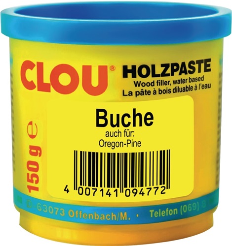 CLOU Holzpaste Farbe 04 buche 150g Dose CLOU