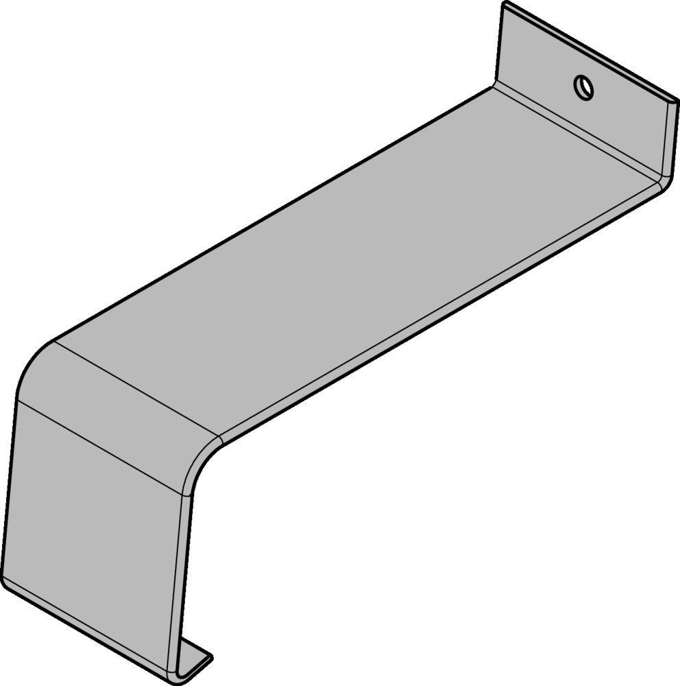 GUTMANN Stoßverbinder VT 400 o.Dicht, Ausladung 110mm, silberfarben blank