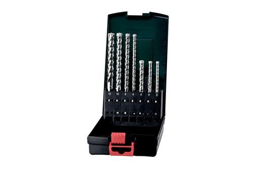 METABO Hammerbohrersatz SDS-plus Pro 4 Premium 7teilig HM f.Beton/Mauerwerk/Naturstein