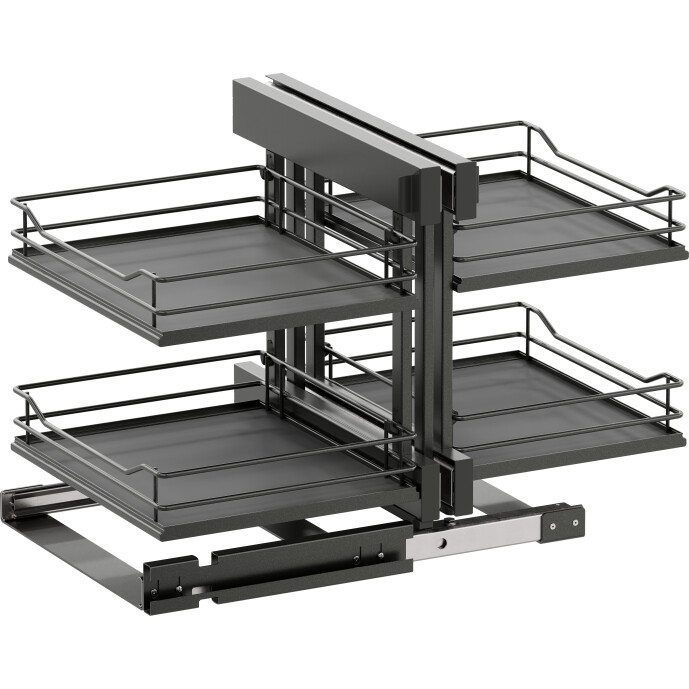 COR-Flex, Korbset, 4x 1000er Premea, lavagrau Vauth Sagel