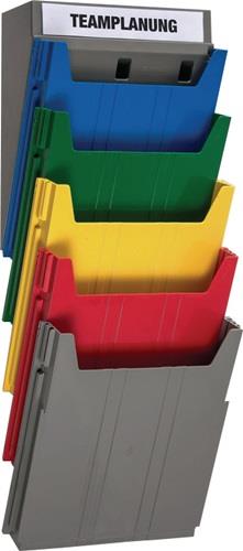 EICHNER Auftragstasche PVC m.Umbug-Verschweißung DIN A4 blau EICHNER