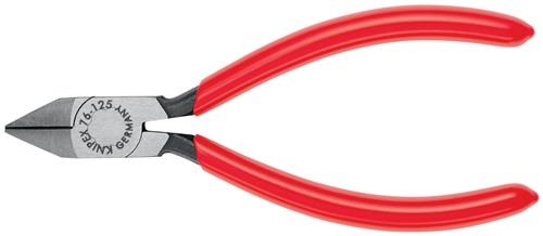 KNIPEX Seitenschneider L.125mm Form 8 Facette ja,kl.Kopf pol.Ku.-Überzug KNIPEX