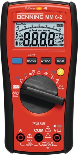 BENNING Multimeter MM 6-2 0,000 V -1000 V AC/DC TRUE RMS BENNING