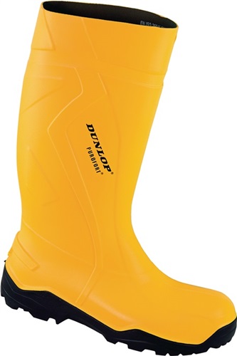 DUNLOP Sicherheitsstiefel Purofort+ Full Safety Gr.46 gelbPUR S5 CI SRC EN20345 DUNLOP