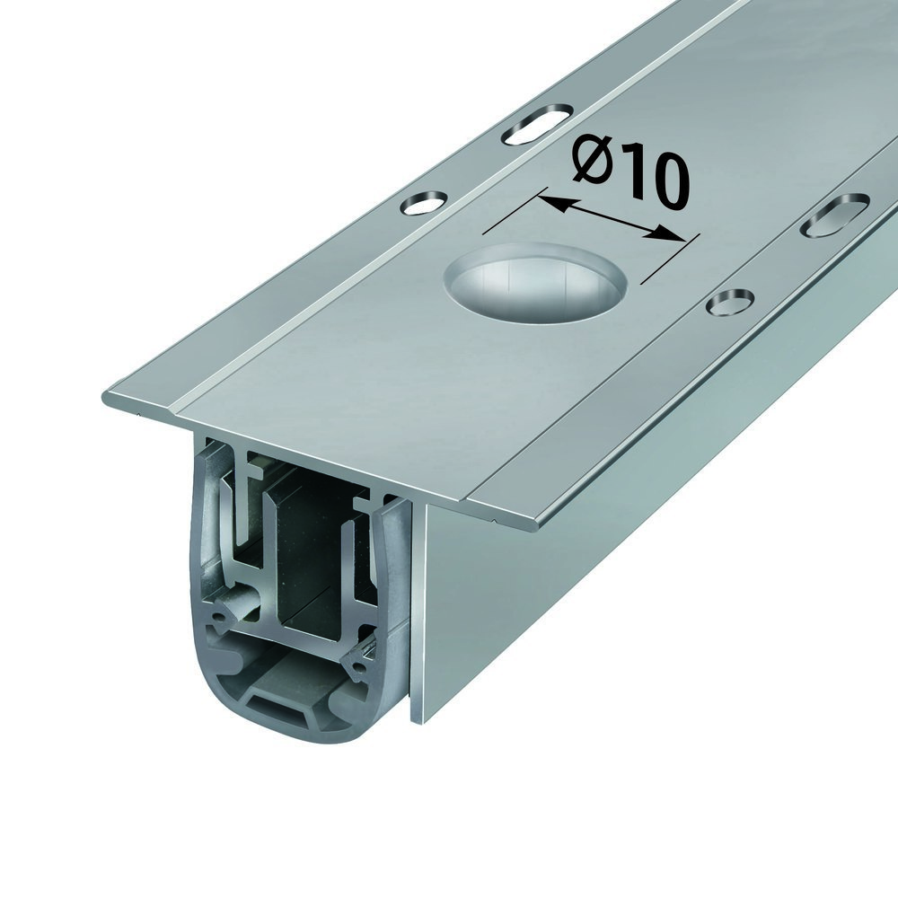 PLANET Türabsenkdichtung RO-plus FH, Silikon 710 mm grau