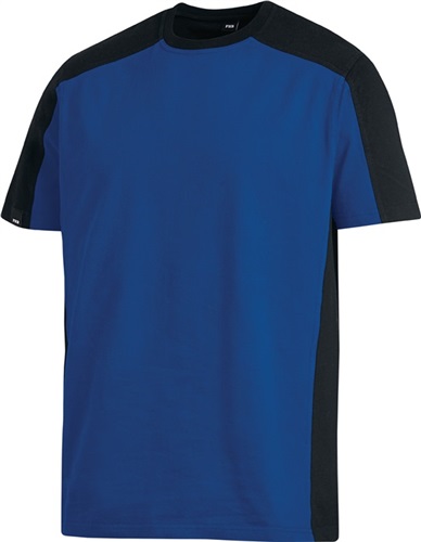 FHB T-Shirt MARC Gr.L royal/schwarz FHB