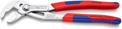 KNIPEX Wasserpumpenzange Cobra® L.250mm Spann-W.46mm verchr.Mehrkomp.-Hülle KNIPEX