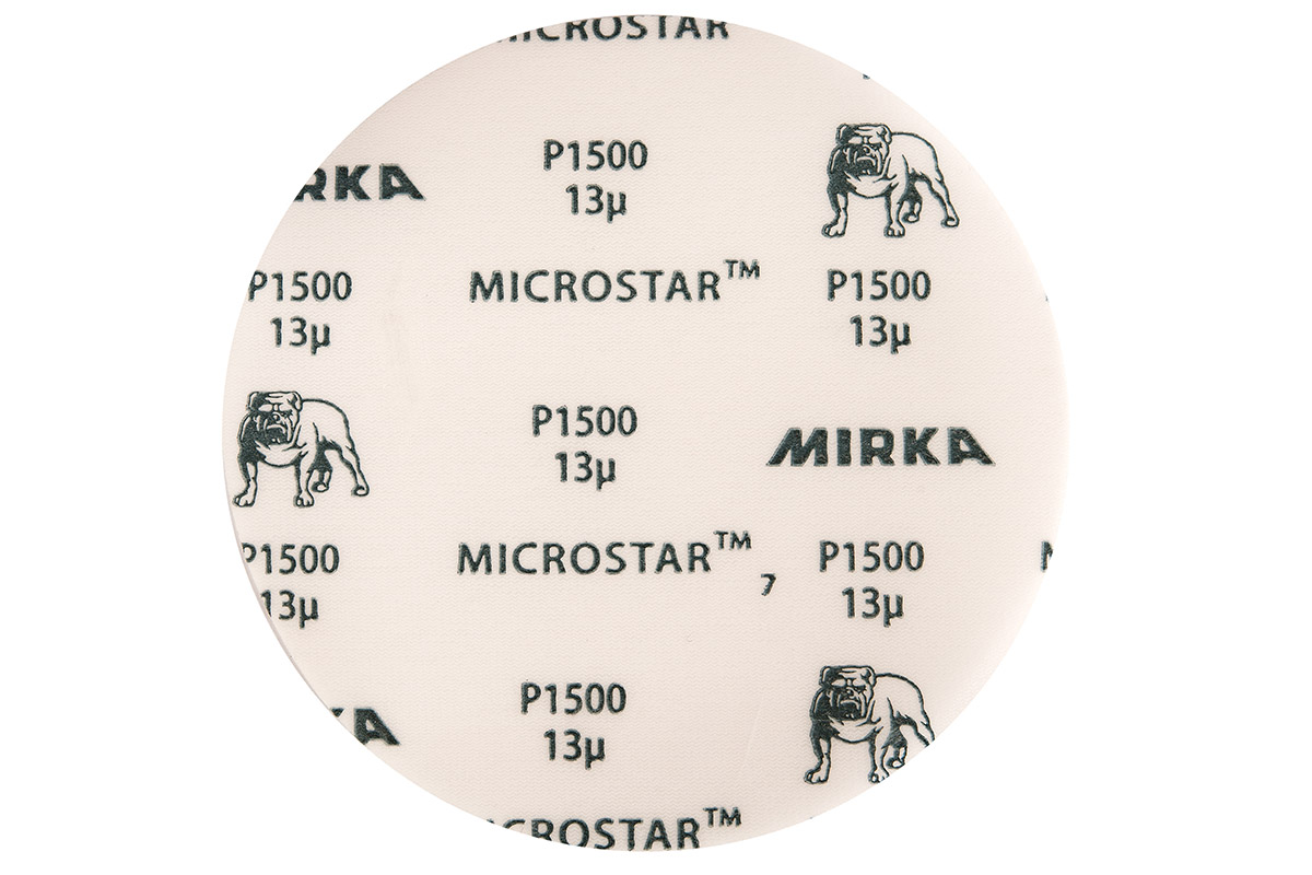 MIRKA MICROSTAR 150mm Grip P800, 50/Pack