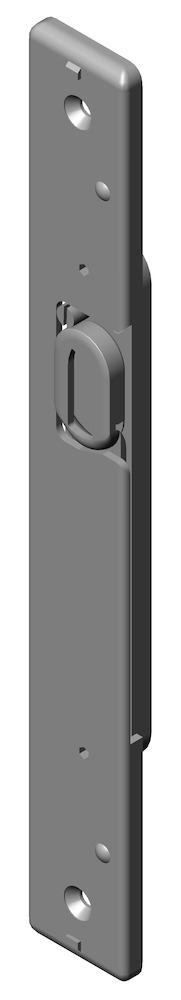 KFV U-Profilschließblech USB 25-369T2, kantig, Stahl
