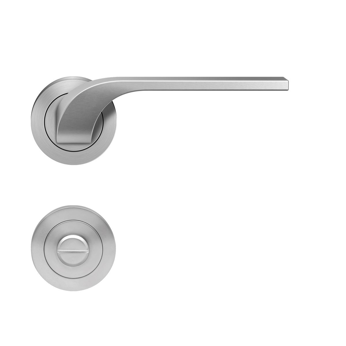 KARCHER DESIGN Drückergarnitur ER87 - Las Vegas, Bad, Edelstahl