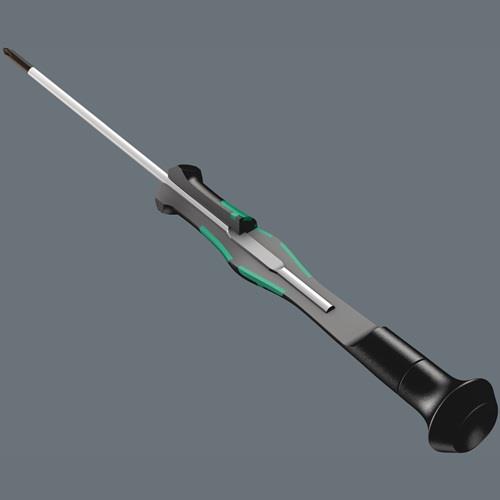 WERA Elektronik-Feinmechanik-Schraubendreher 2035 2mm Klingen-L.60mm WERA