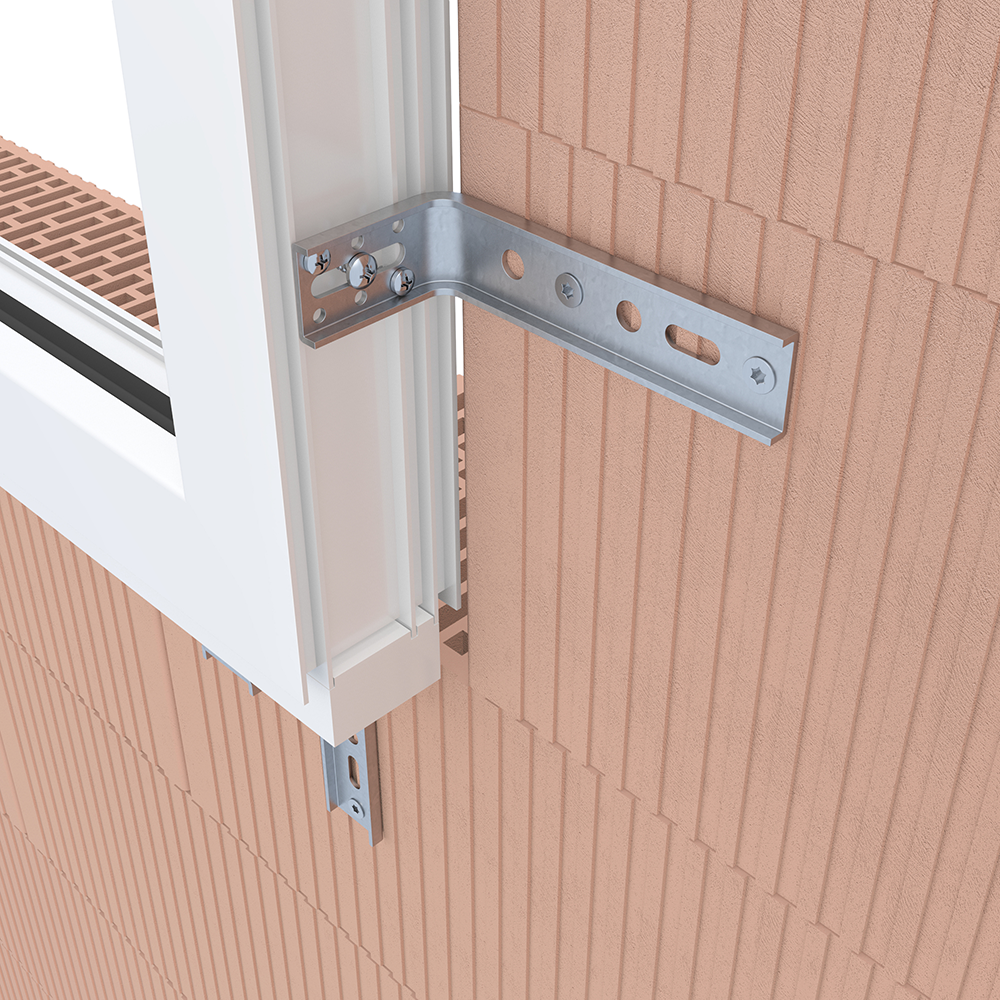 KNELSEN Fenstermontagewinkel-U-Profil