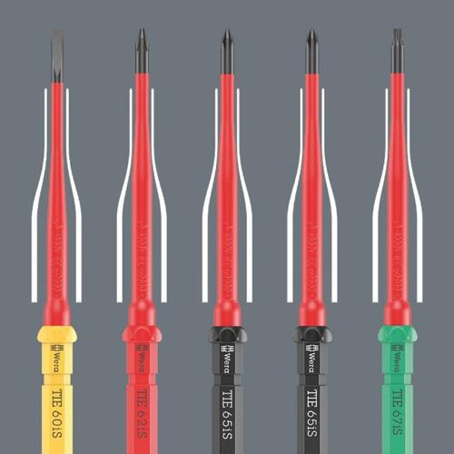 WERA Schraubendrehersatz Kraftform Kompakt 26-tlg.Schlitz/PH/PH/S/PZ/PZ/S/TX/6 kt