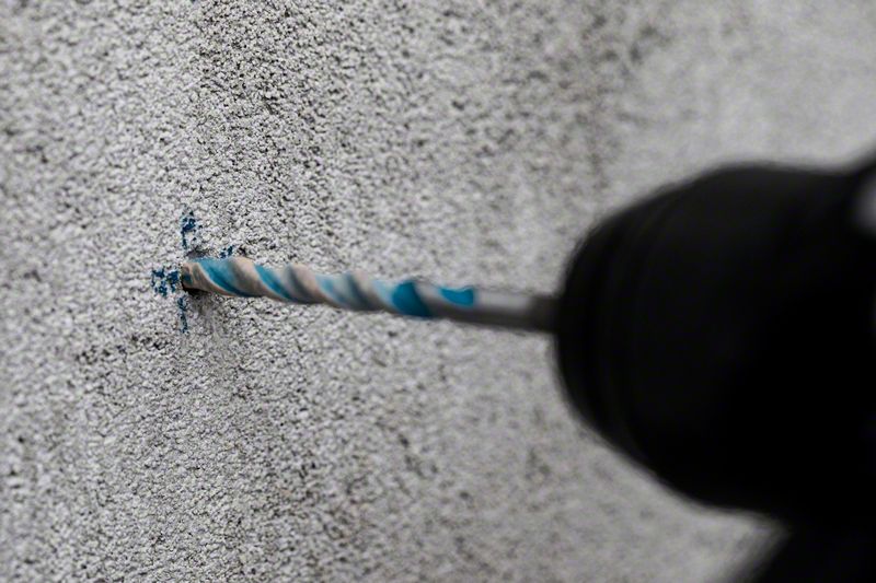 BOSCH EXPERT CYL-9 MultiConstruction Bohrer, 6,5 x 60 x 100 mm, d 5,5 mm. Für Dreh- und Schlagbohrer