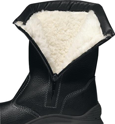 U-POWER Sicherheitswinterstiefel Siberian Gr.44 schwarz Leder S3 SRC CI EN20345 U.POWER