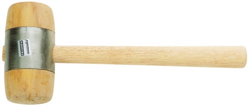 Holzhammer Kopf-Ø 80mm 840g Weißbuche