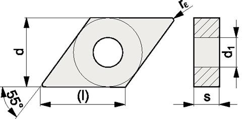 PROMAT Wendeschneidplatte DNMG 150612-M UNI Bearb.mittel PROMAT