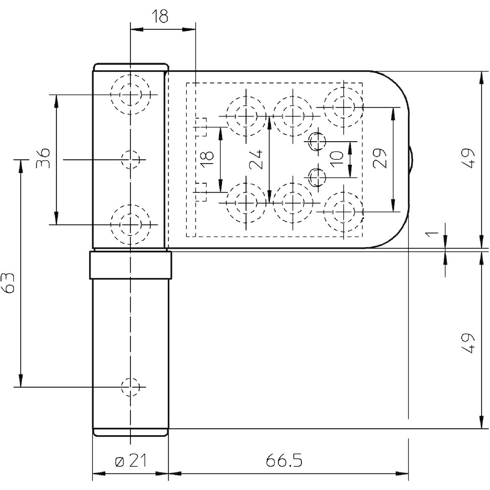 SIMONSWERK Aufschraubband SIKU® 3D K 4340