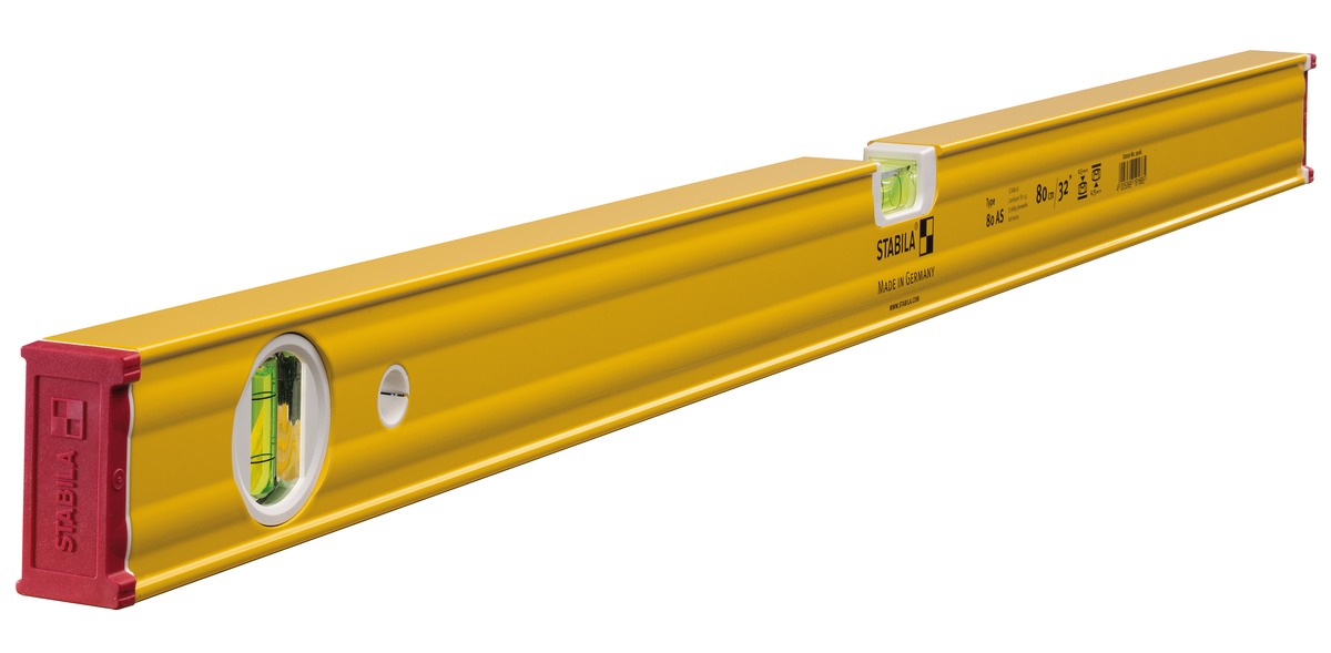 STABILA Wasserwaage Type 80 AS, 80 cm