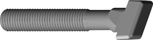 AMF Rhombusschraube Nr.797 T-Nut 18mm M16 L.100mm Güte 8.8 AMF