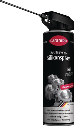 CARAMBA Hochleistungssilikonspray farblos NSF H2 500 ml Spraydose Duo-Spray CARAMBA