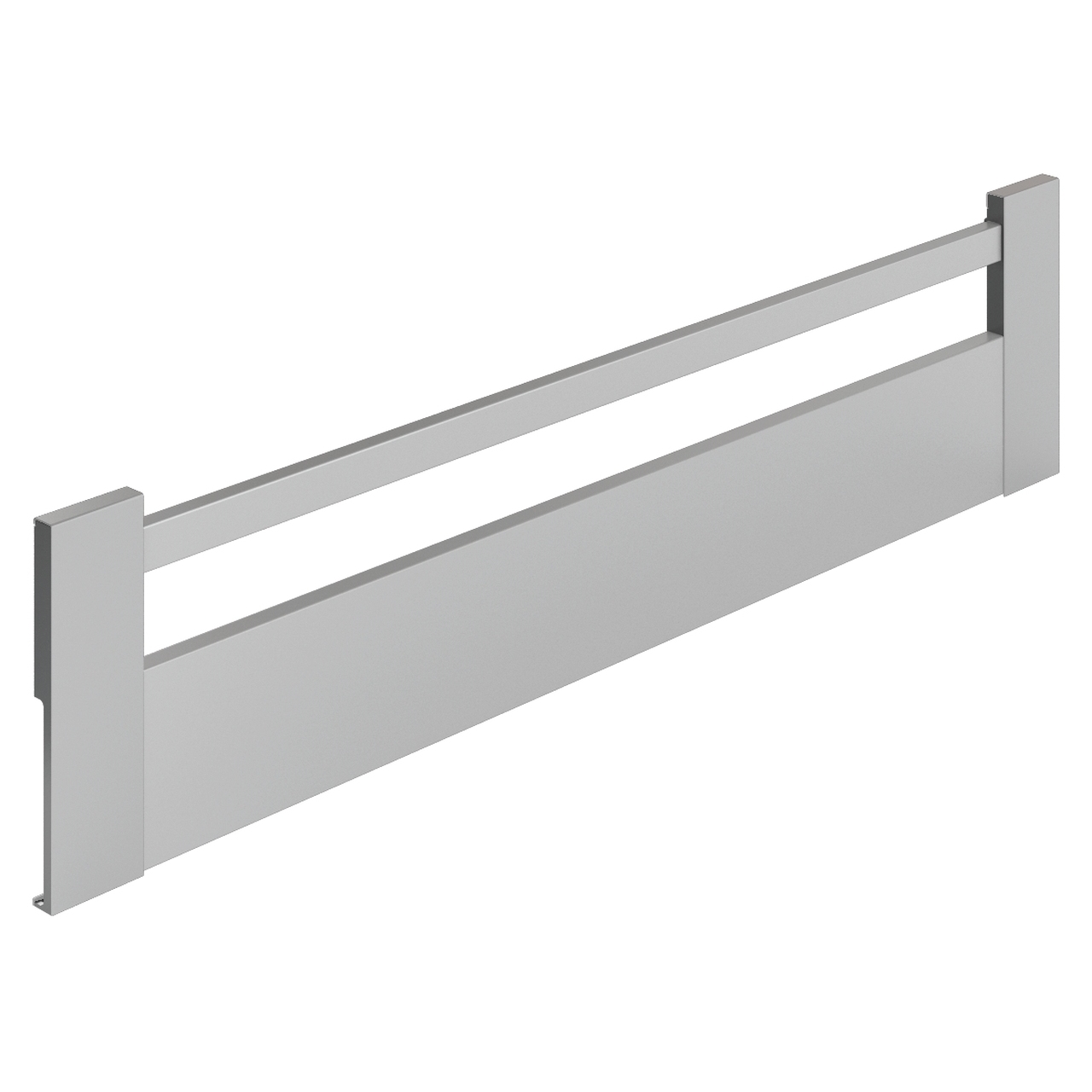 HETTICH Front für Innenschubkasten ArciTech, 126 x 800 mm, silber, 9122827