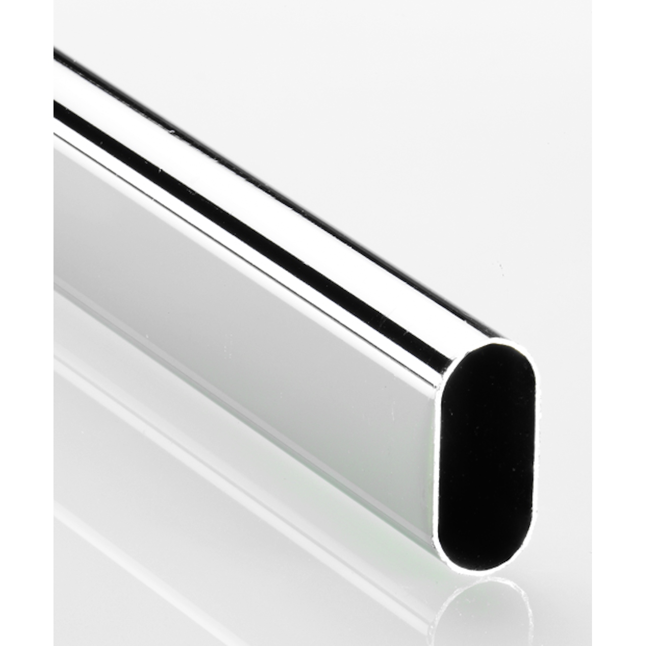 HETTICH Schrankrohre 30 x 15 mm vernickelt