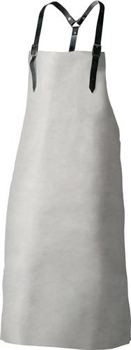 FELDTMANN Brustlatzschürze Knut L.ca.100xB.ca.80cm grau Spaltleder FELDTMANN