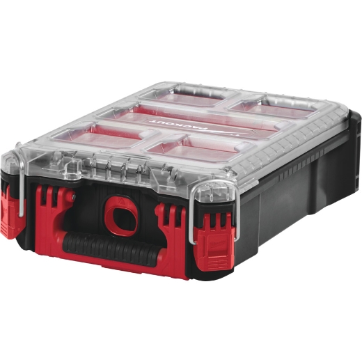 MILWAUKEE 250 x 380 x 120 mm PACKOUT Organiser Compact, inkl. Sortierboxen