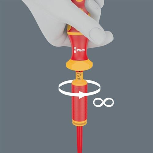 WERA Drehmomentschraubendreher 7441 VDE SB EN ISO 6789 Drehmom.einstellbar1,2-3Nm