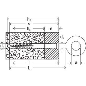 FISCHER Rahmendübel S 14 H 100 R