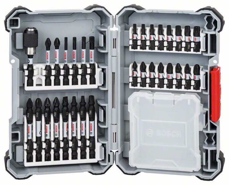 BOSCH Doppelklingen Schrauberbit-Set Impact Control, 31-teilig