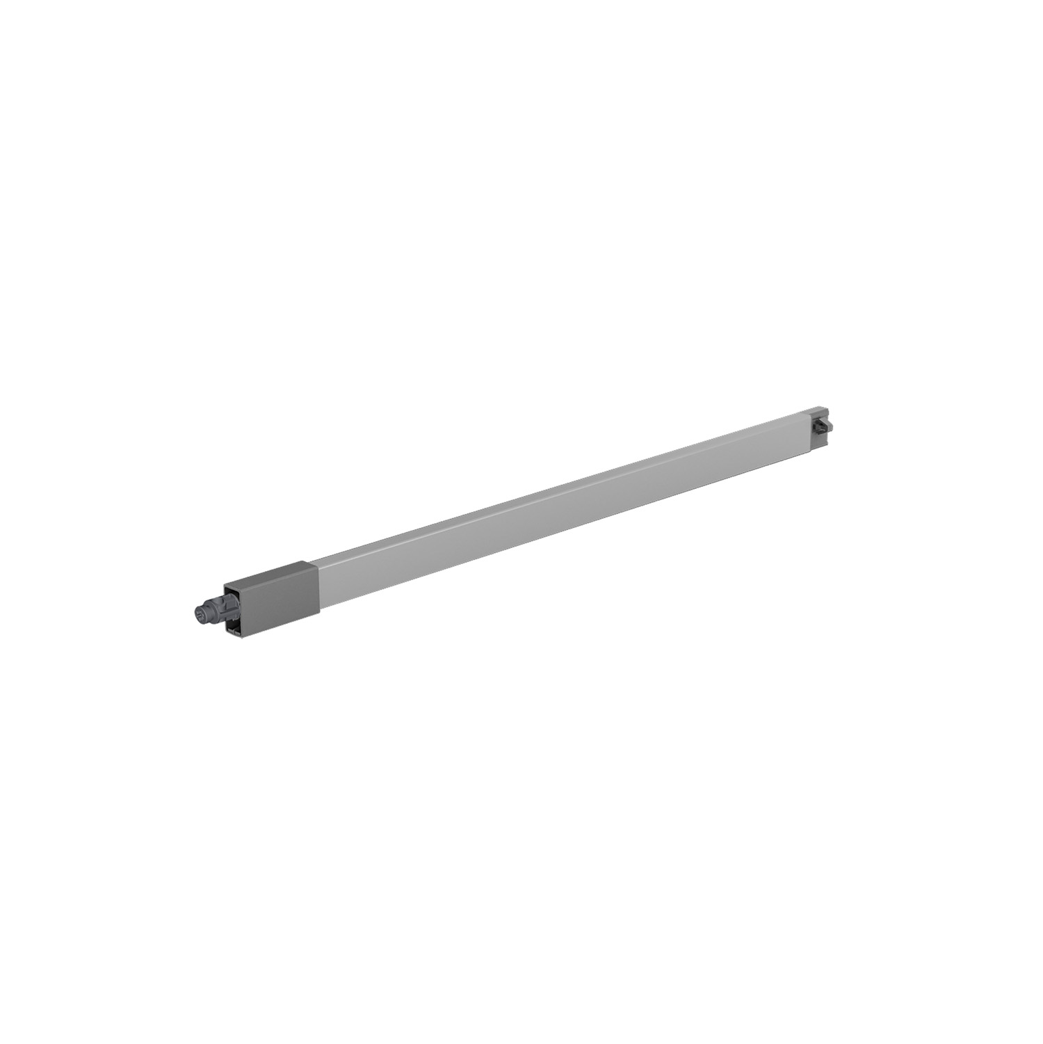 HETTICH Längsreling ArciTech / 550 mm, silber, links, 9122013