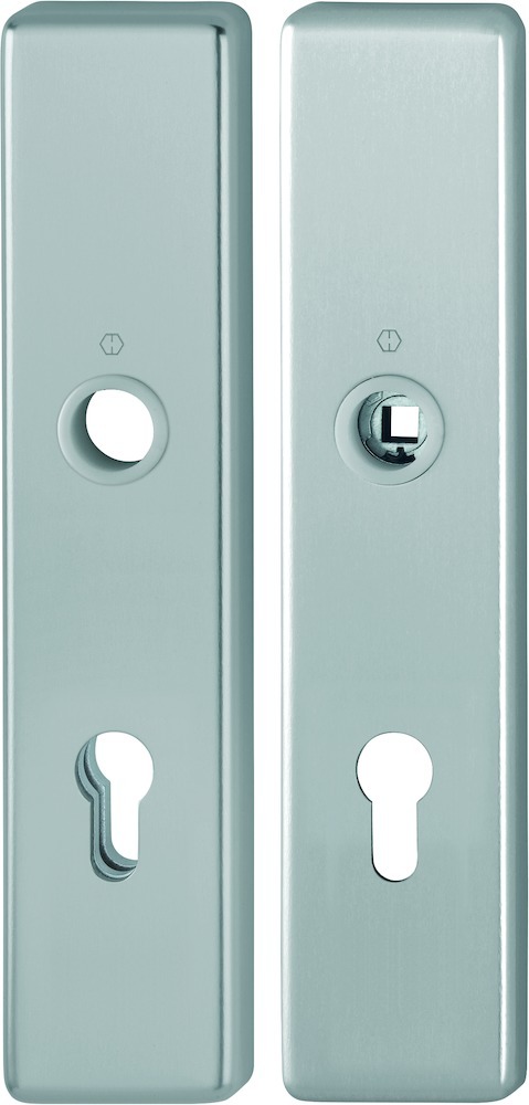 HOPPE® Schutz-Langschildpaar 2221/2210, ZT, Aluminium, 11986050