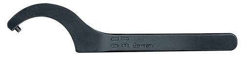 AMF Hakenschlüssel m.Zapfen DIN 1810 B f.Muttern-Außen-Ø 120-130mm Zapfen-Ø 8,0mm
