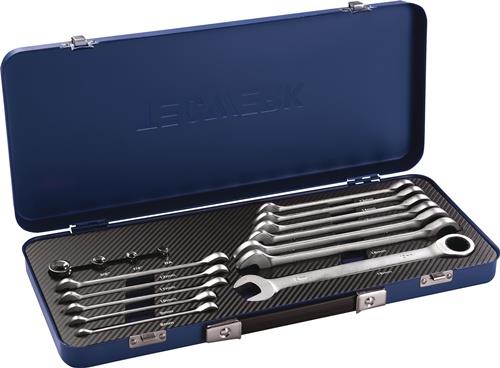 TECWERK Maulringratschenschlüsselsatz 16-tlg.SW 8-19mm ger.TECWERK