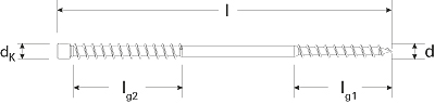 FISCHER Vollgewindeschrauben Power-Full FIF-ZT ZPF