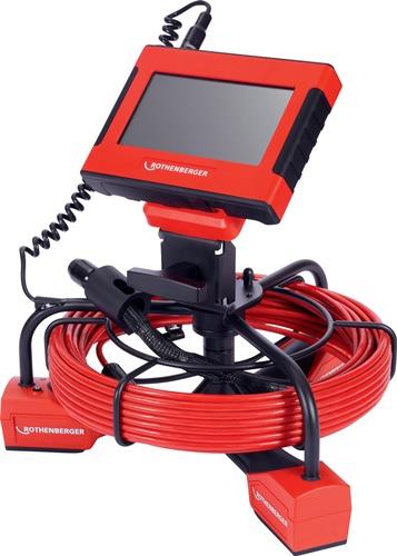 ROTHENBERGER Inspektionskamera ROCAM mini HD-Set CAS Kamerakopf-D.25mm Kabel-D.7mm 0-110mm