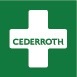 CEDERROTH Augenspülstation H560xB290xT120ca.mm 2x0,5 l,1xPflasterspender CEDERROTH