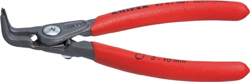 KNIPEX Außensicherungsringzange A 31 f.Wellen D.40-100mm 90Grad gew.L.210mm KNIPEX