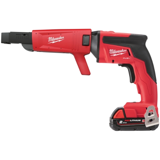 MILWAUKEE FUEL™ Akku-Trockenbauschrauber mit Magazinvorsatz M18FSGC-202X
