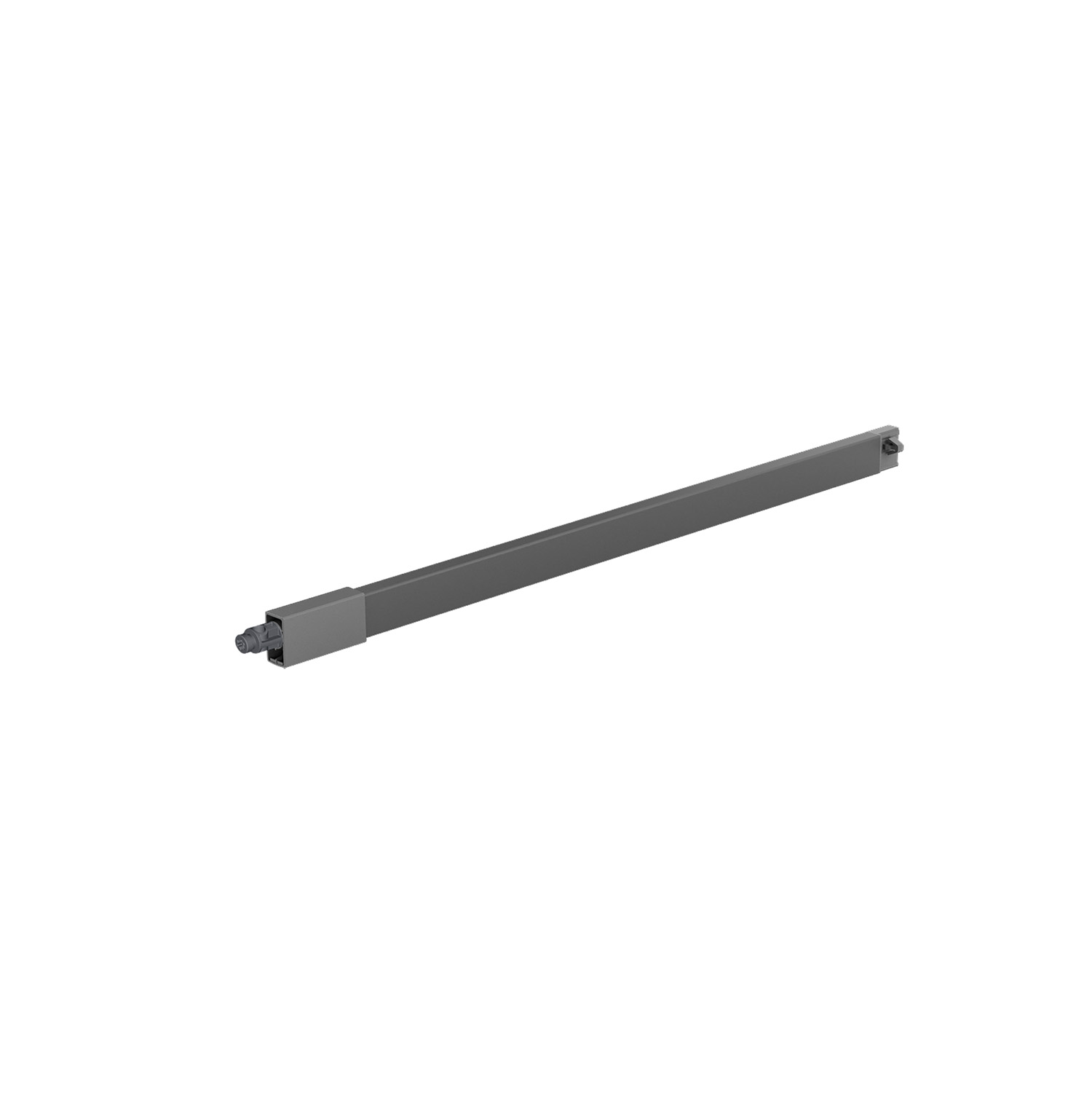 HETTICH Längsreling ArciTech / 450 mm, anthrazit, links, 9121995