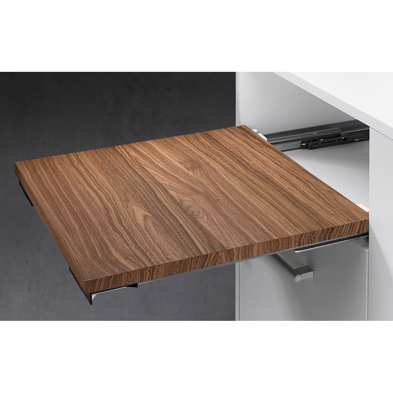 HETTICH Quadro V6 BM mit Silent System, Aufschiebemontage, Montage auf Korpusboden 1, Varianten,