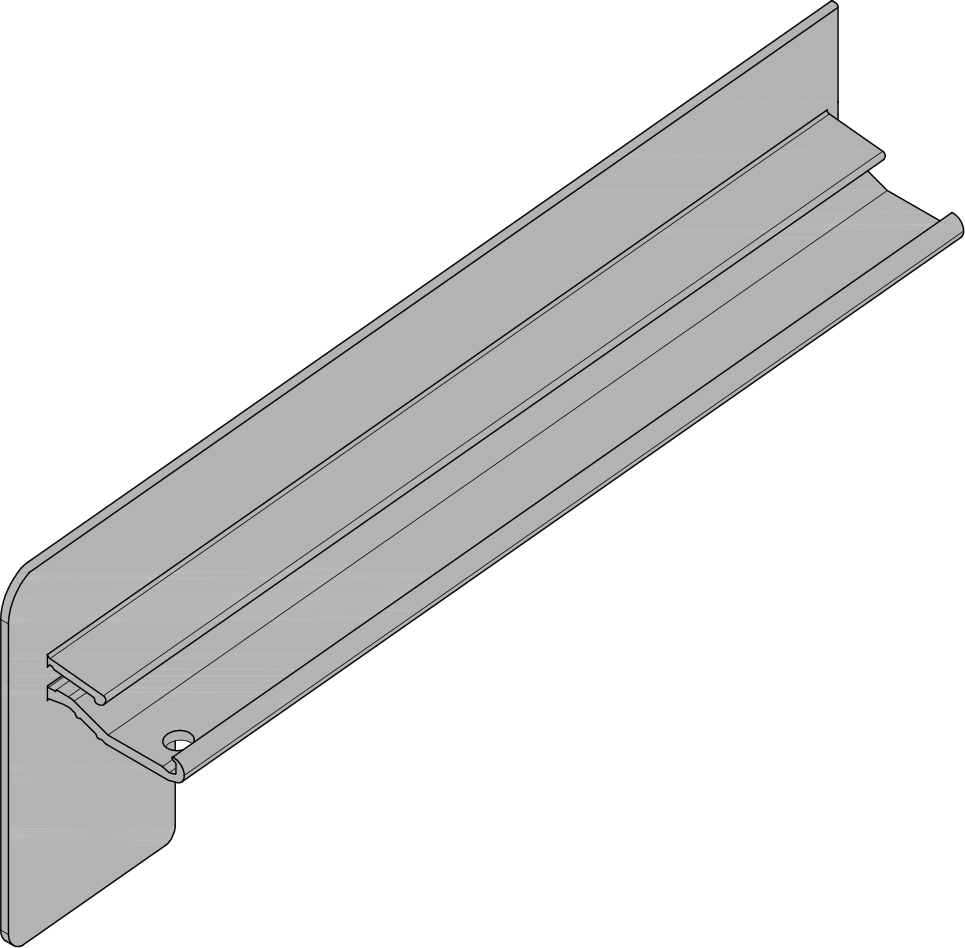 GUTMANN Bordstück B 404 AL, 70 mm, blank